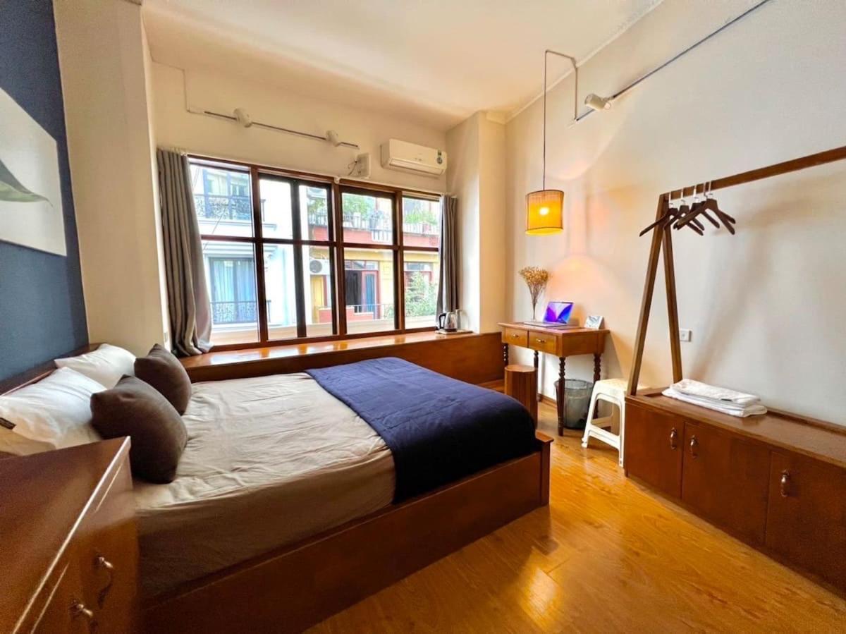 Nice Room Located Right Next To The Old Quarter Can Phong Nhieu Anh Sang Tai Ngay Gan Pho Di Bo Ho Guom Hanói Exterior foto